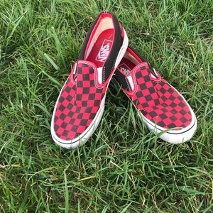 Checkered Vans